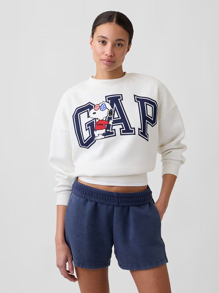 PREORDEN - Oversized Wedge Crewneck Sweatshirt | GAP - 2 A 4 SEMANAS EN LLEGAR
