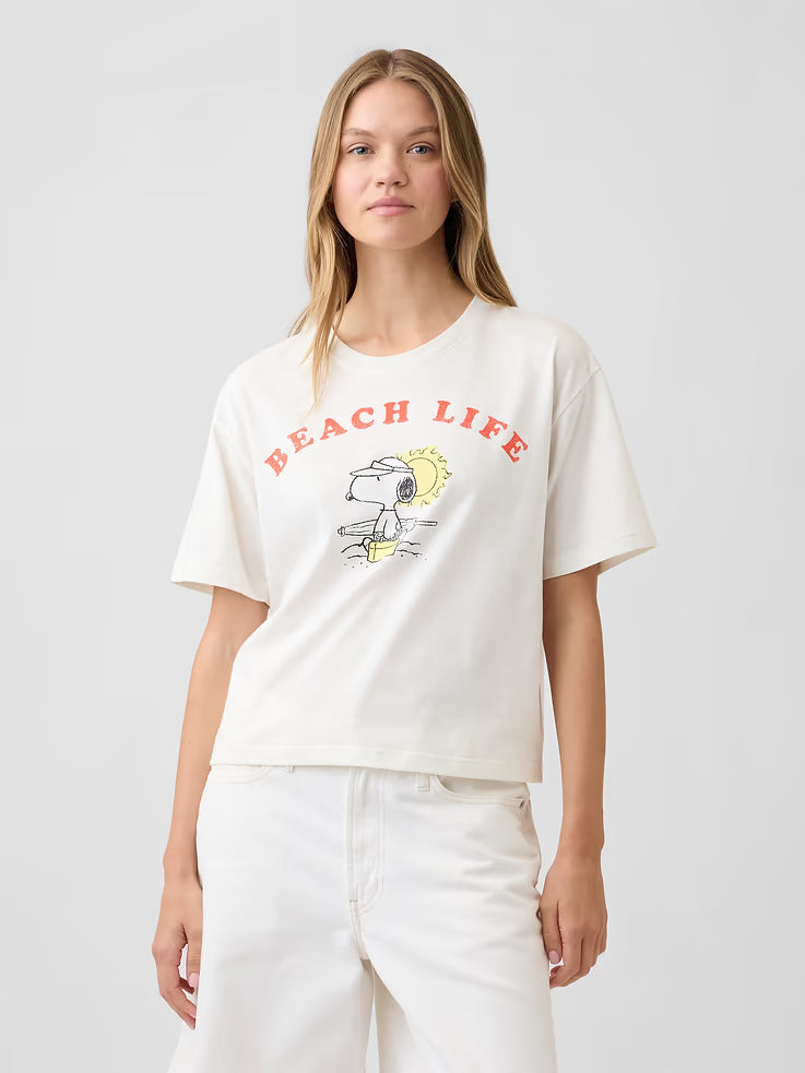 PREORDEN - P Oversized Graphic T-Shirt| GAP - 2 A 4 SEMANAS EN LLEGAR