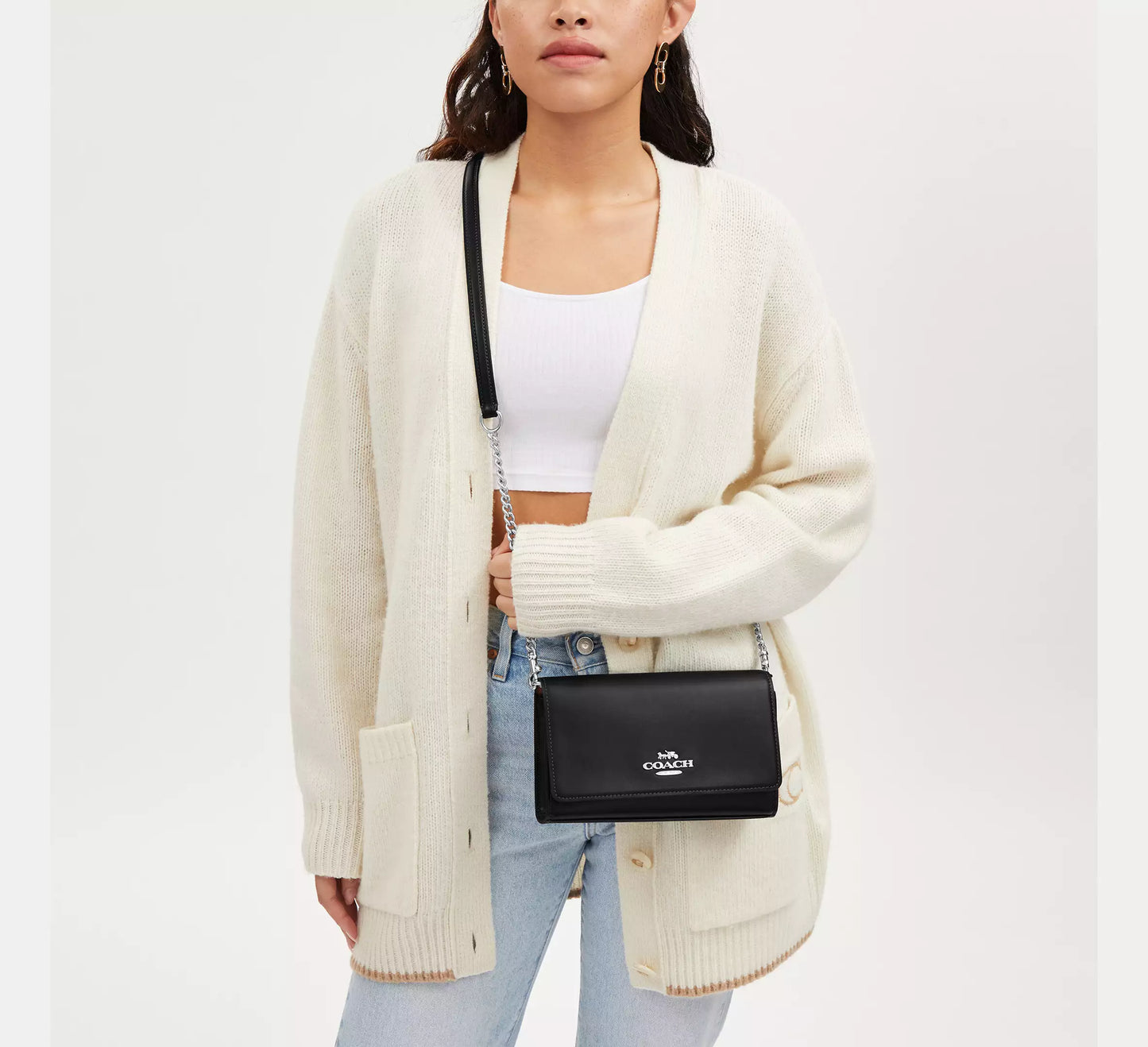 PREORDEN -Flap Clutch Crossbody | COACH - REVISA TIEMPOS DE ENTREGA