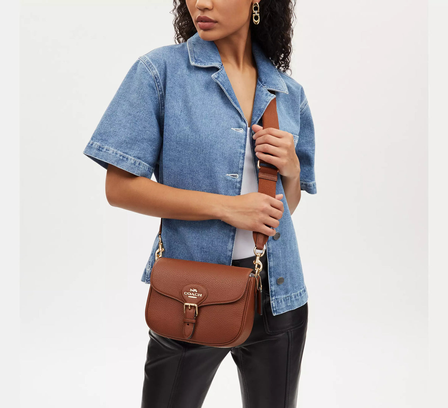 PREORDEN -Amelia Saddle Bag | COACH - REVISA TIEMPOS DE ENTREGA