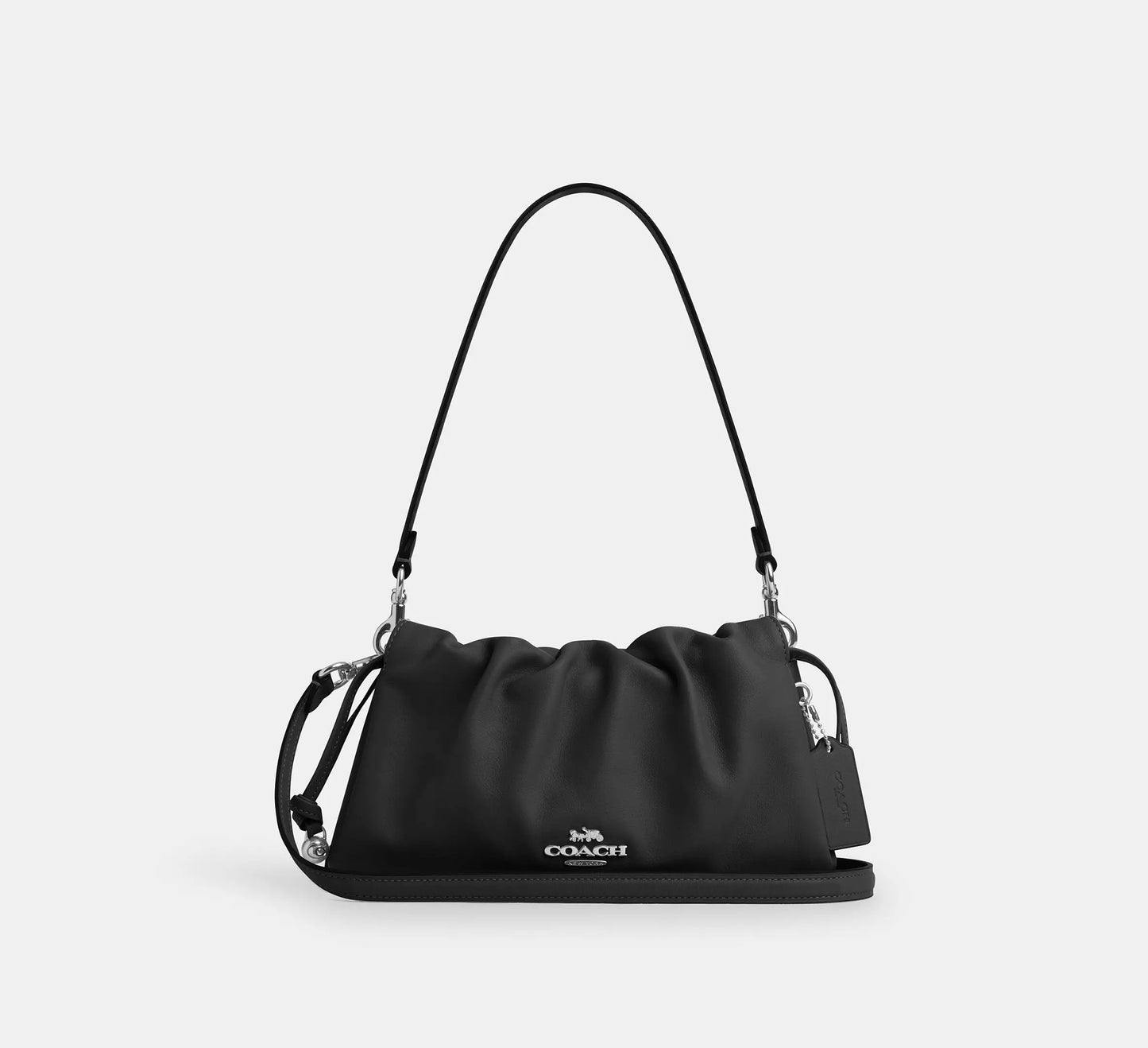 PREORDEN -Faye Shoulder Bag With Ruching | COACH - REVISA TIEMPOS DE ENTREGA