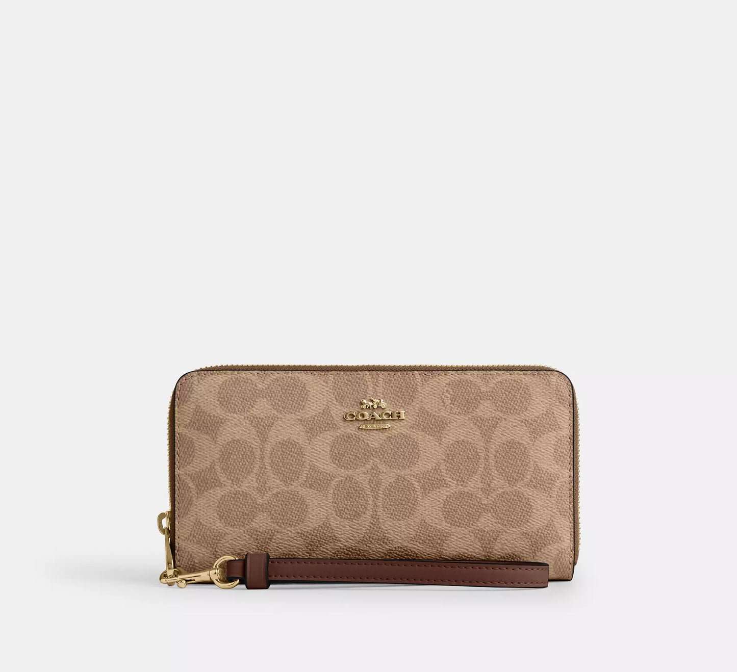 PREORDEN -Long Zip Around Wallet | COACH - REVISA TIEMPOS DE ENTREGA