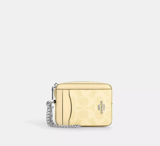 PREORDEN -Zip Card Case | COACH - 2 A 4 SEMANAS EN LLEGAR