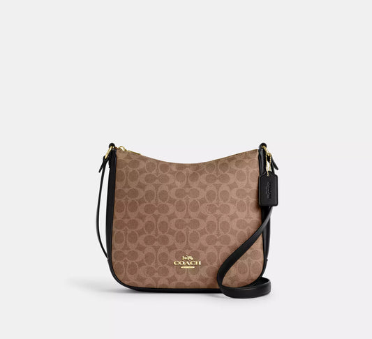 PREORDEN -Ellie File Bag In Signature Canvas | COACH - 2 A 4 SEMANAS EN LLEGAR