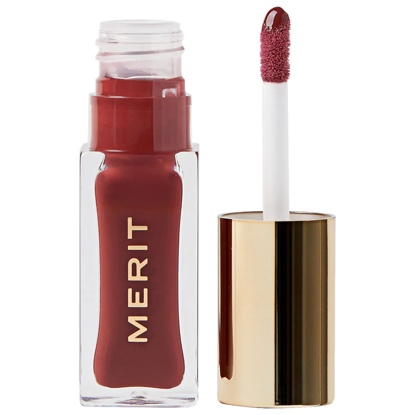 PREORDEN -Shade Slick Sheen High Shine Tinted Lip Oil | MERIT - 2 A 4 SEMANAS EN LLEGAR
