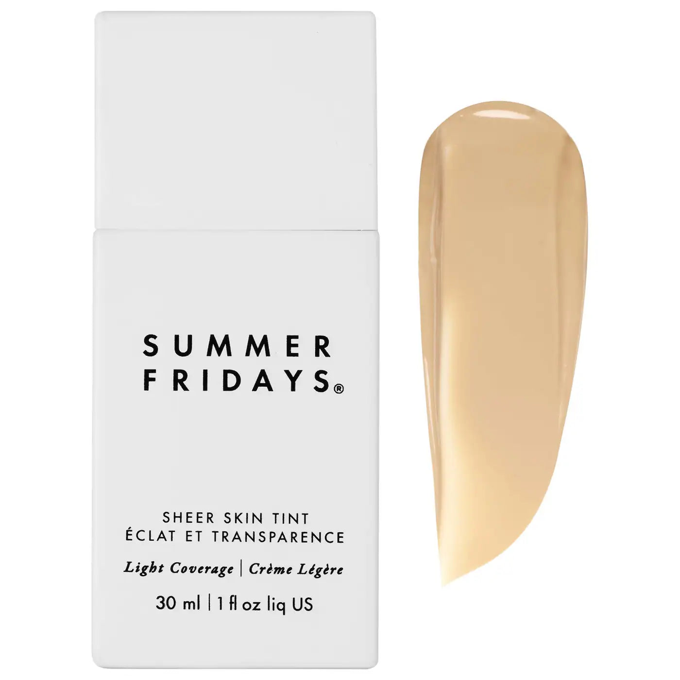 PREORDEN -Sheer Skin Tint with Hyaluronic Acid + Squalane | SUMMER FRIDAYS - REVISA TIEMPOS DE ENTREGA