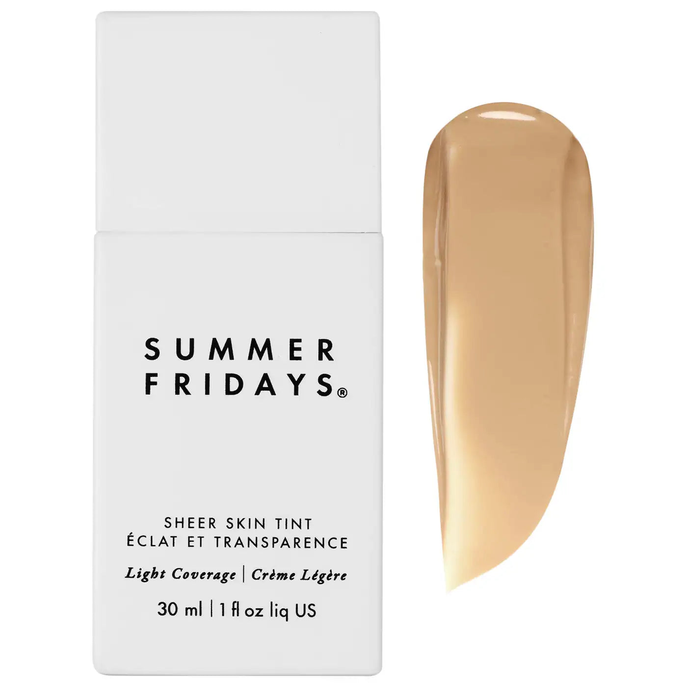 PREORDEN -Sheer Skin Tint with Hyaluronic Acid + Squalane | SUMMER FRIDAYS - REVISA TIEMPOS DE ENTREGA