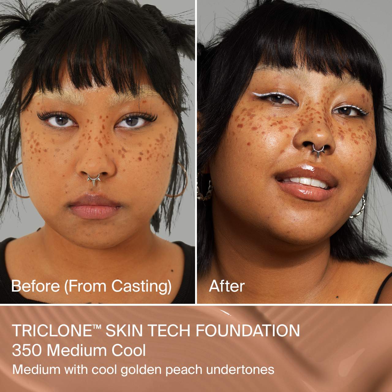 PREORDEN SEPHORA  -Triclone Skin Tech Medium Coverage Foundation with Fermented Arnica | HAUS LABS - REVISA TIEMPOS DE ENTREGA