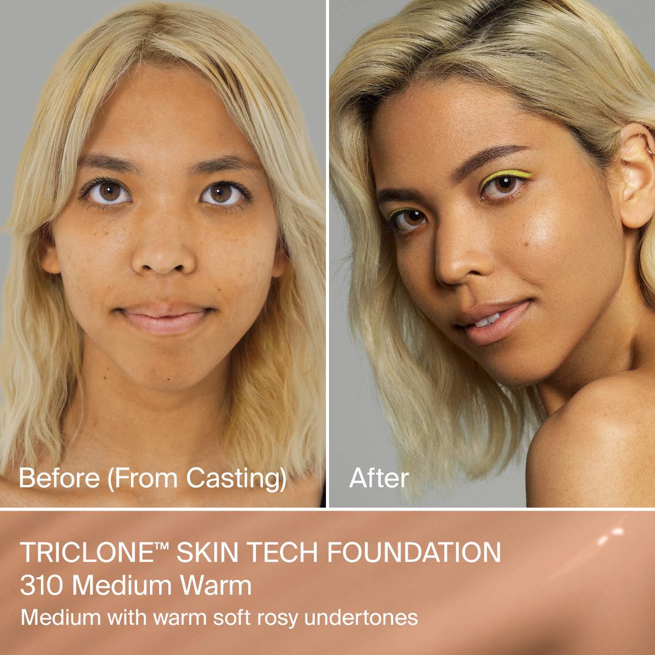 PREORDEN SEPHORA  -Triclone Skin Tech Medium Coverage Foundation with Fermented Arnica | HAUS LABS - REVISA TIEMPOS DE ENTREGA