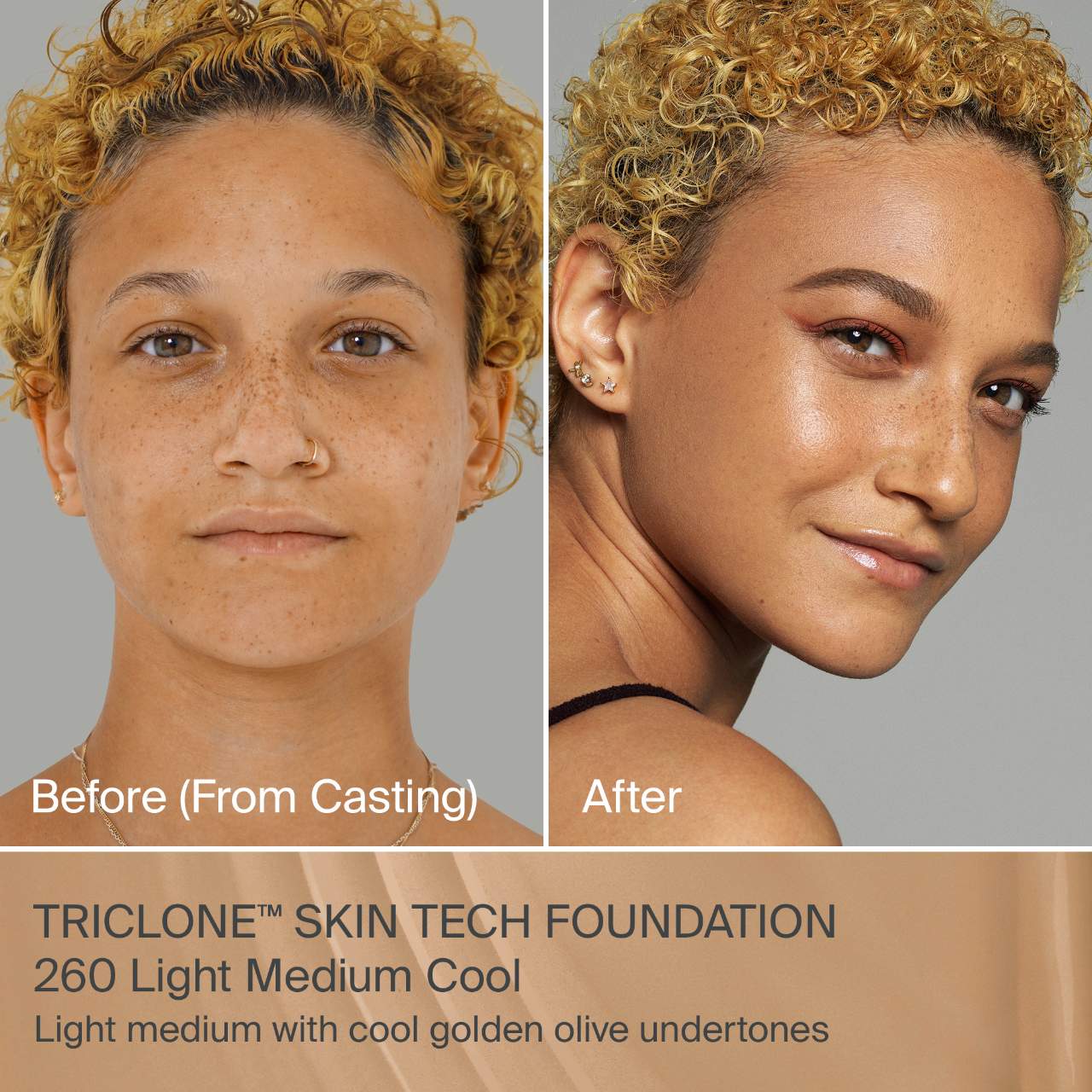 PREORDEN SEPHORA  -Triclone Skin Tech Medium Coverage Foundation with Fermented Arnica | HAUS LABS - REVISA TIEMPOS DE ENTREGA