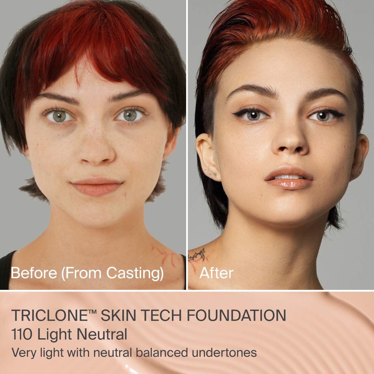 PREORDEN SEPHORA  -Triclone Skin Tech Medium Coverage Foundation with Fermented Arnica | HAUS LABS - REVISA TIEMPOS DE ENTREGA