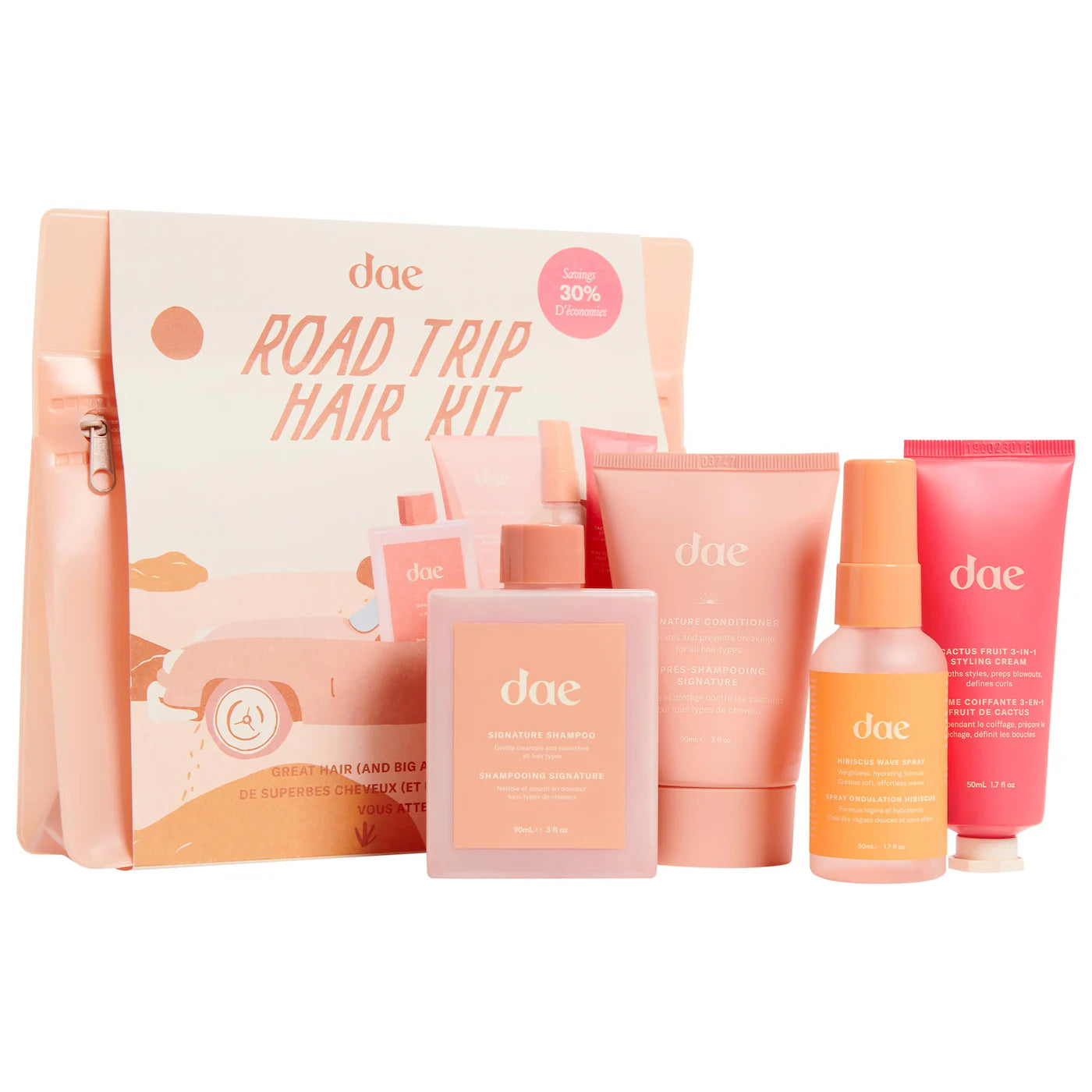 Road Trip Mini Hair Set | DAE HAIR