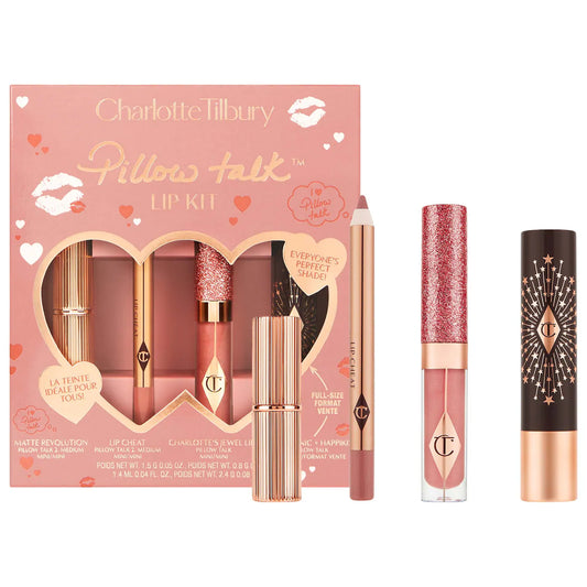 Pillow Talk Lip Wardrobe Set | Charlotte Tilbury