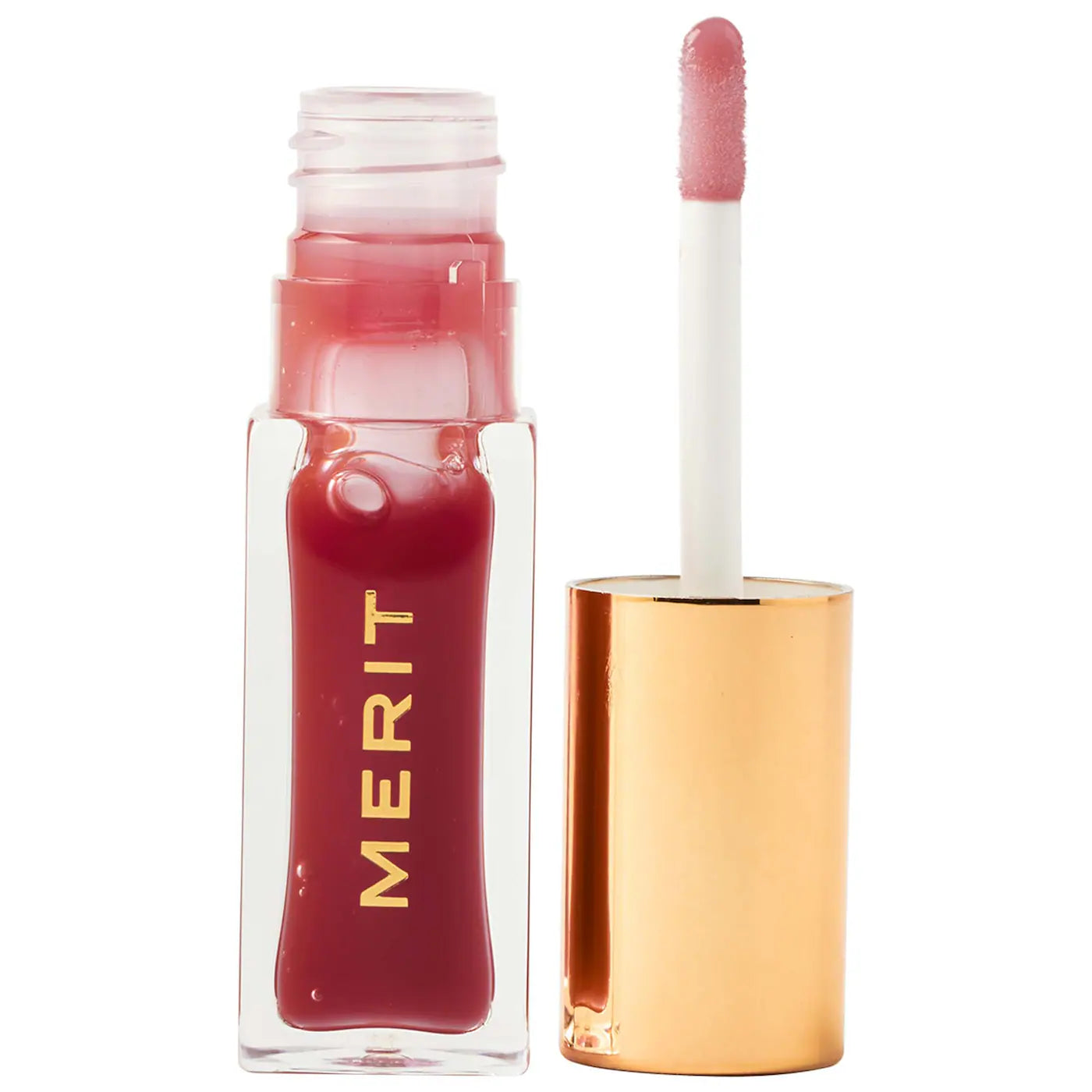 PREORDEN -Shade Slick Sheen High Shine Tinted Lip Oil | MERIT - 2 A 4 SEMANAS EN LLEGAR
