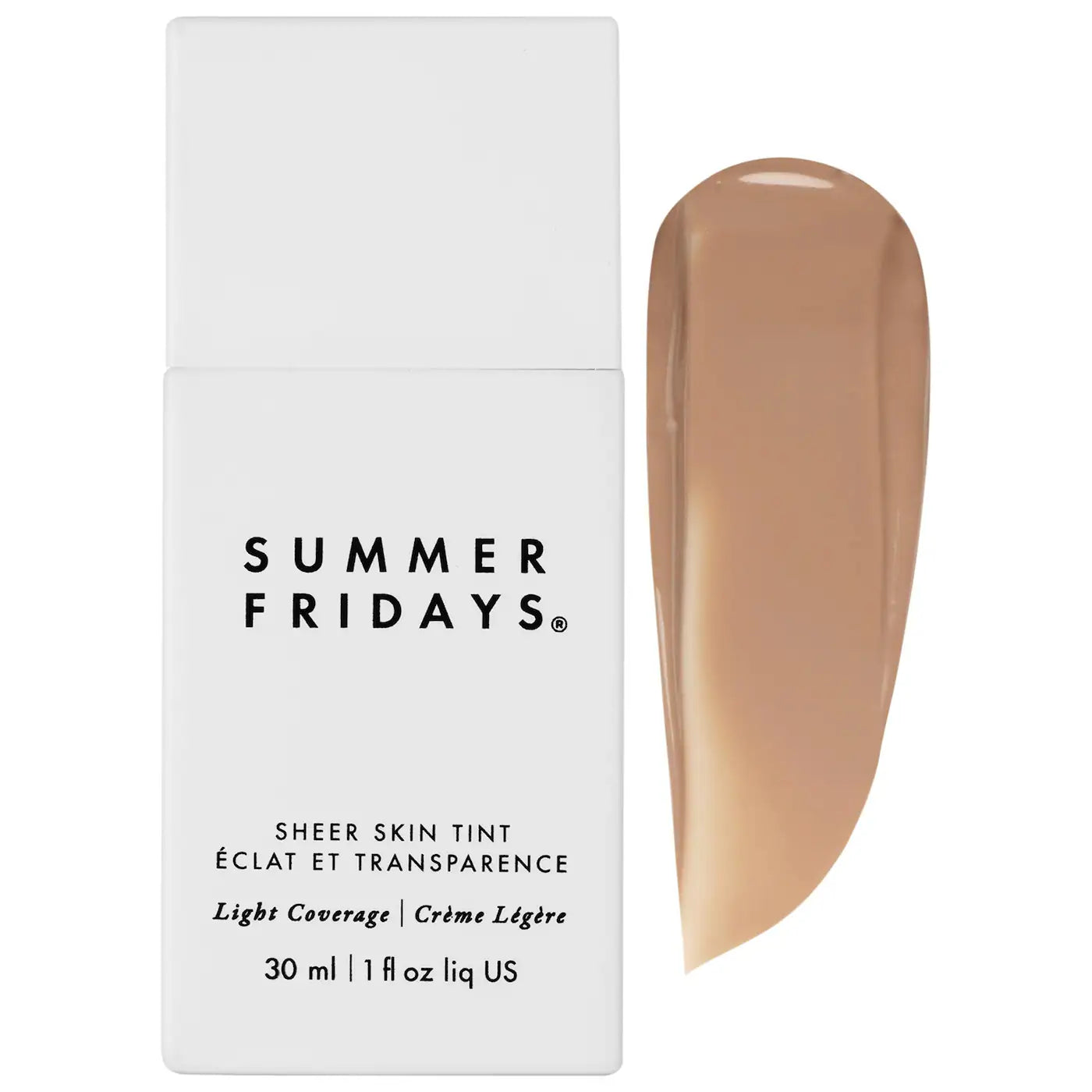 PREORDEN -Sheer Skin Tint with Hyaluronic Acid + Squalane | SUMMER FRIDAYS - REVISA TIEMPOS DE ENTREGA