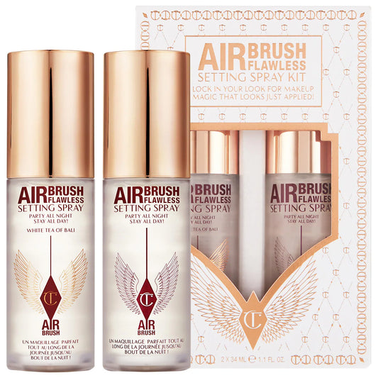 Mini Airbrush Flawless Setting Spray Duo Set | Charlotte Tilbury