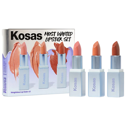 Mini Most Wanted Nude Lipstick Set | KOSAS
