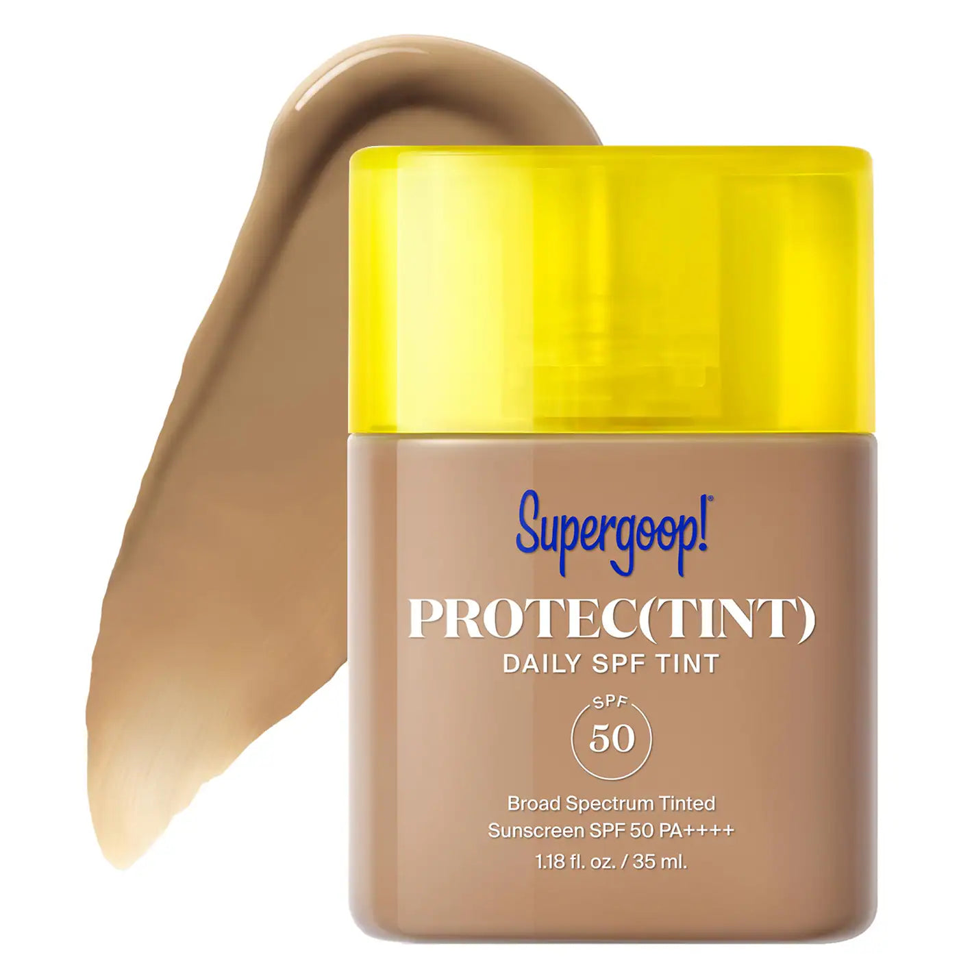 PREORDEN SEPHORA -Protec(tint) Daily SPF Tint SPF 50 Sunscreen Skin Tint with Hyaluronic Acid and Ectoin | SUPERGOOP - REVISA TIEMPOS DE ENTREGA