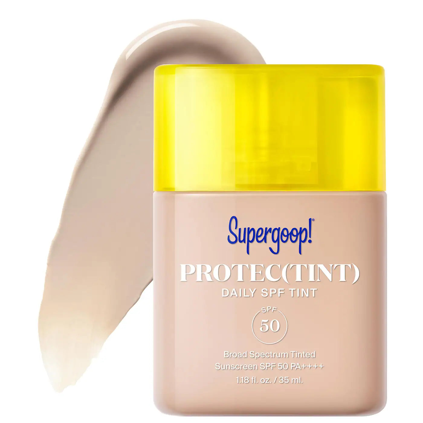 PREORDEN SEPHORA -Protec(tint) Daily SPF Tint SPF 50 Sunscreen Skin Tint with Hyaluronic Acid and Ectoin | SUPERGOOP - REVISA TIEMPOS DE ENTREGA