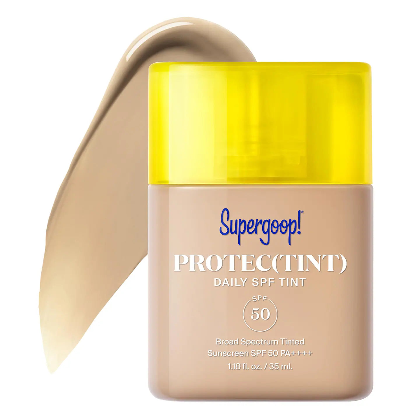 PREORDEN SEPHORA -Protec(tint) Daily SPF Tint SPF 50 Sunscreen Skin Tint with Hyaluronic Acid and Ectoin | SUPERGOOP - REVISA TIEMPOS DE ENTREGA