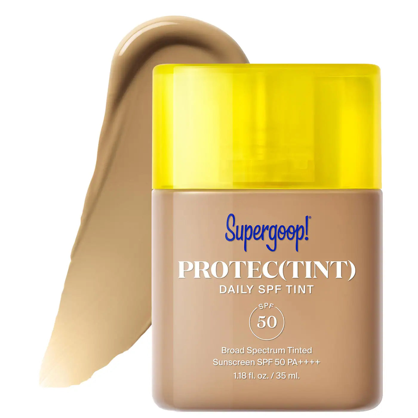 PREORDEN SEPHORA -Protec(tint) Daily SPF Tint SPF 50 Sunscreen Skin Tint with Hyaluronic Acid and Ectoin | SUPERGOOP - REVISA TIEMPOS DE ENTREGA