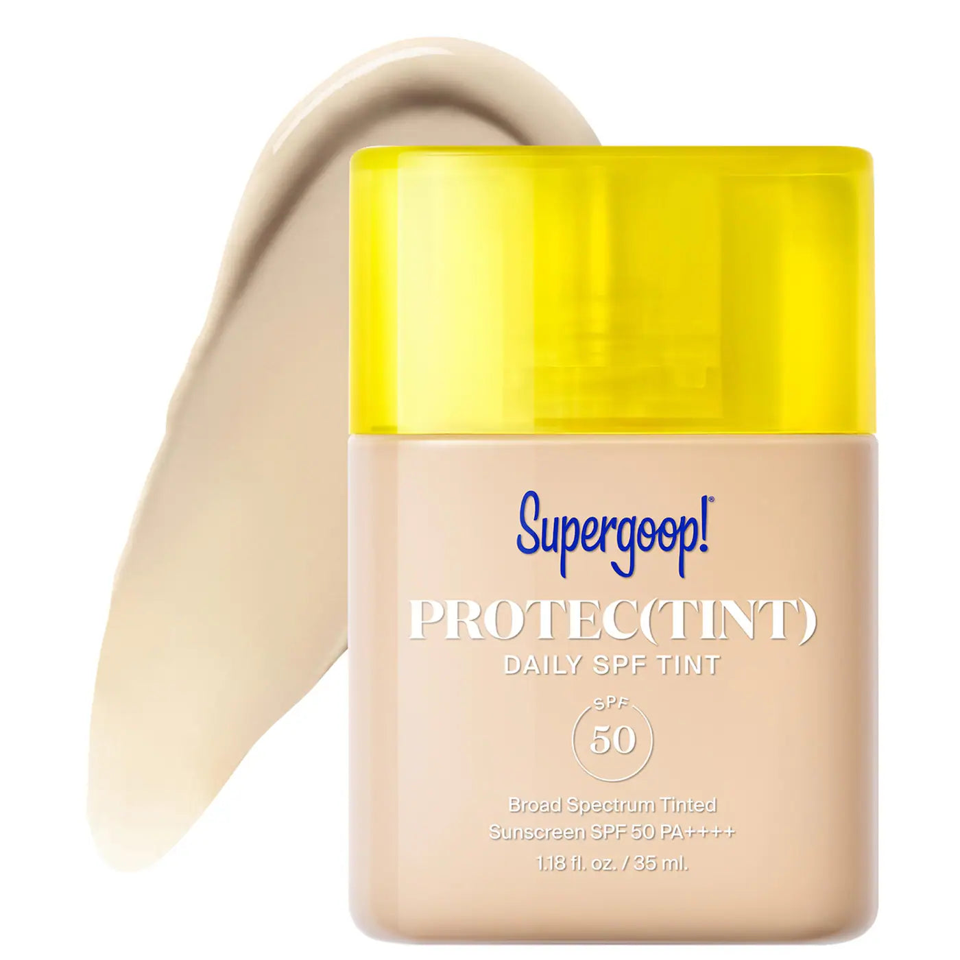 PREORDEN SEPHORA -Protec(tint) Daily SPF Tint SPF 50 Sunscreen Skin Tint with Hyaluronic Acid and Ectoin | SUPERGOOP - REVISA TIEMPOS DE ENTREGA