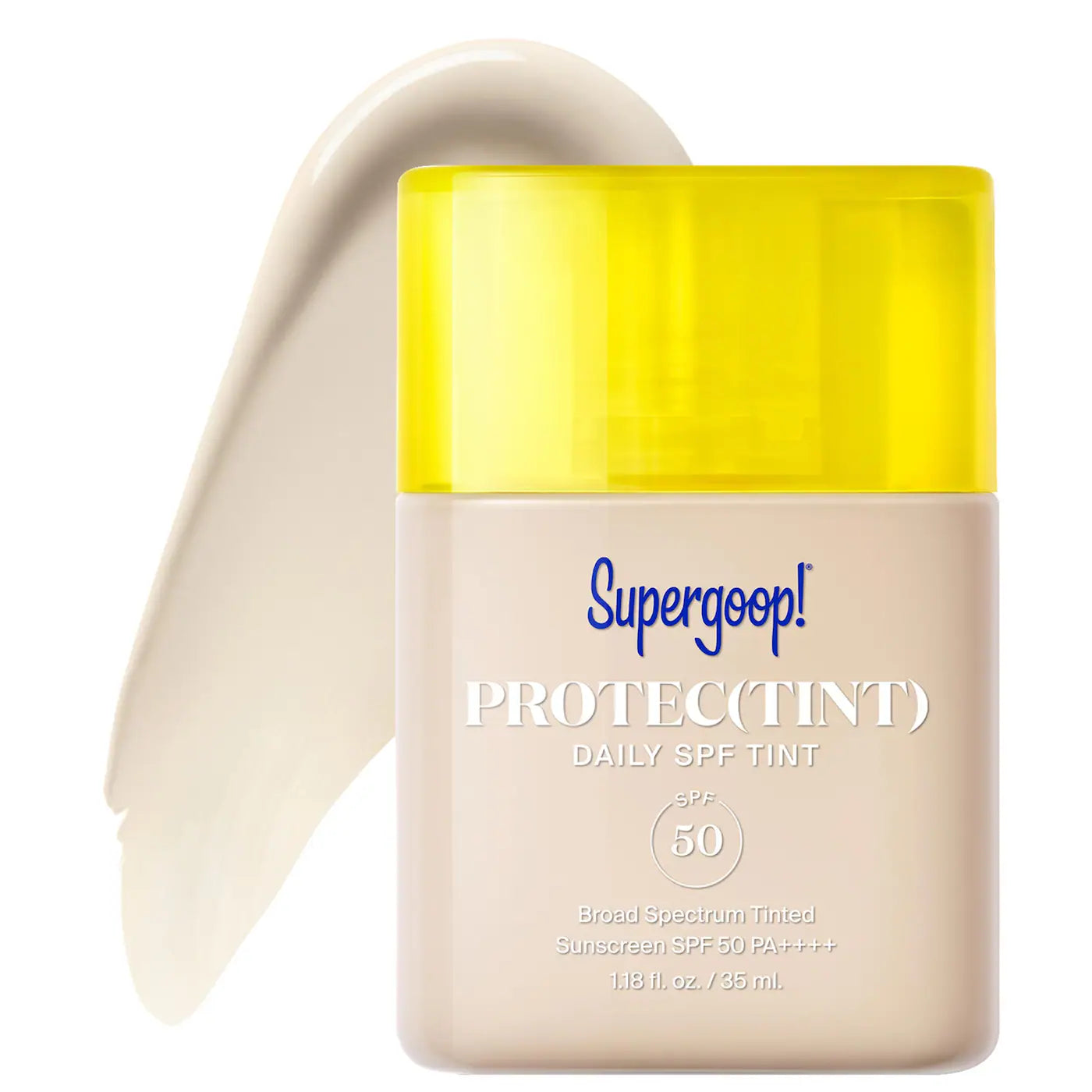 PREORDEN SEPHORA -Protec(tint) Daily SPF Tint SPF 50 Sunscreen Skin Tint with Hyaluronic Acid and Ectoin | SUPERGOOP - REVISA TIEMPOS DE ENTREGA