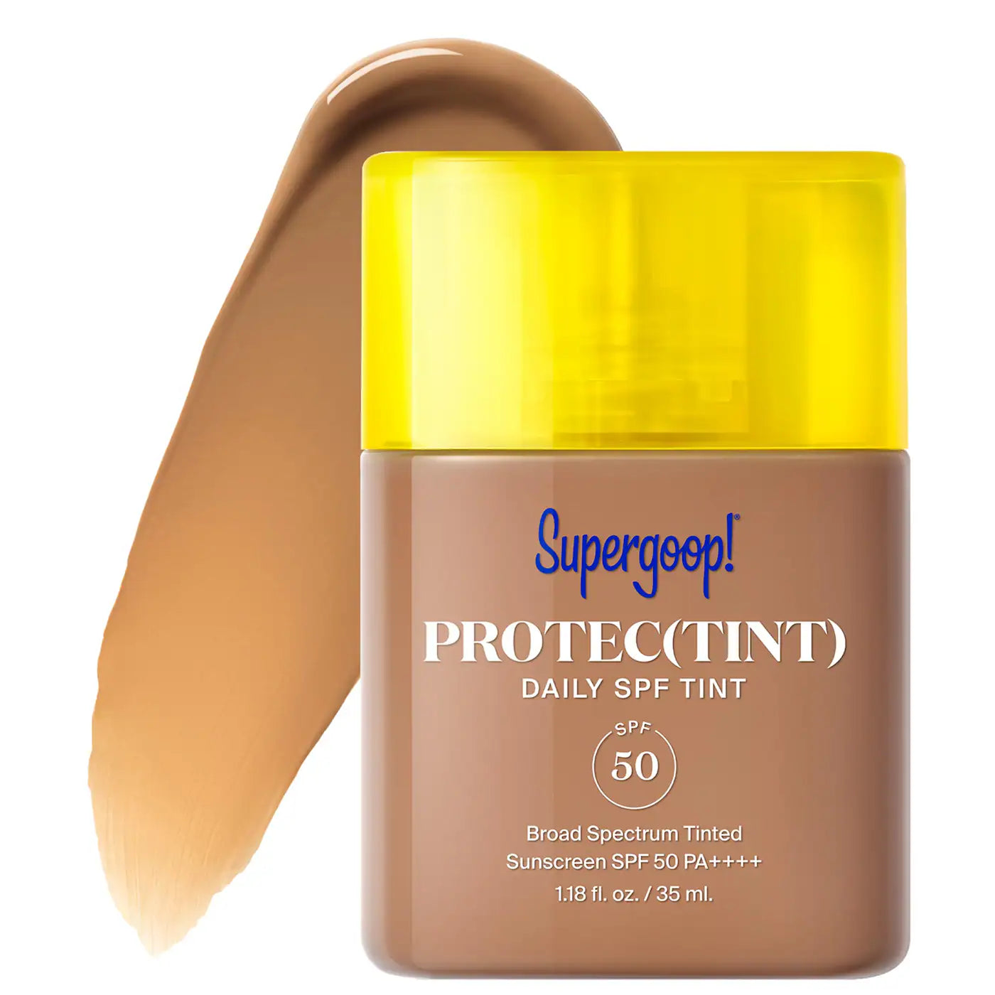 PREORDEN SEPHORA -Protec(tint) Daily SPF Tint SPF 50 Sunscreen Skin Tint with Hyaluronic Acid and Ectoin | SUPERGOOP - REVISA TIEMPOS DE ENTREGA