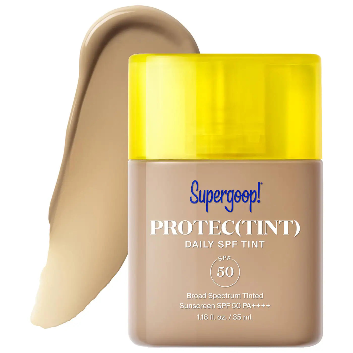 PREORDEN SEPHORA -Protec(tint) Daily SPF Tint SPF 50 Sunscreen Skin Tint with Hyaluronic Acid and Ectoin | SUPERGOOP - REVISA TIEMPOS DE ENTREGA