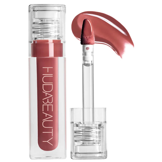 PREORDEN -Faux Filler Shiny Non-Sticky Lip Gloss | HUDA BEAUTY - REVISA TIEMPOS DE ENTREGA