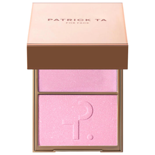 PREORDEN -Major Glow Creme & Powder Light Reflecting Translucent Highlighter Duo | PATRICK TA - 2 A 4 SEMANAS EN LLEGAR