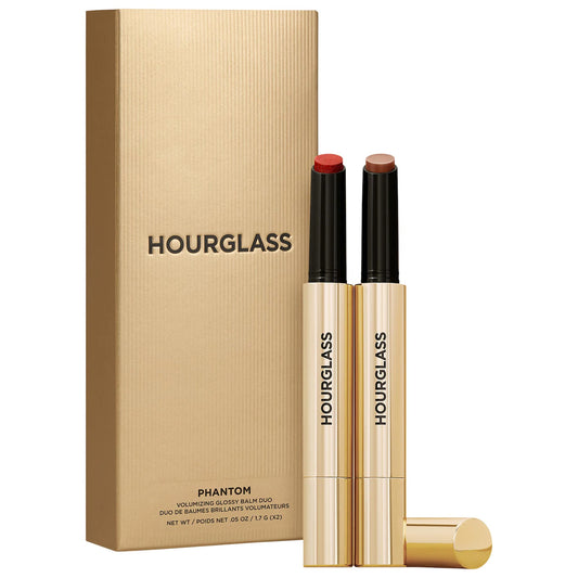 Phantom Volumizing Glossy Lip Balm Duo | HOURGLASS