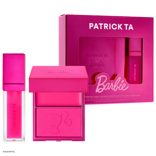 Patrick Ta x Barbie™ Blush Duo and Lip Plumper Set | PATRICK TA