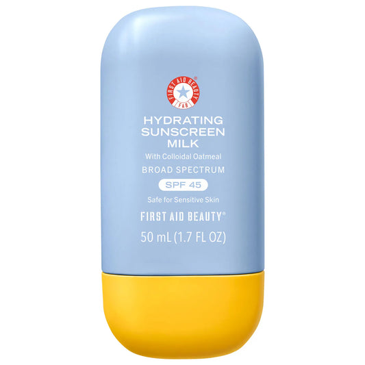 PREORDEN -Hydrating Sunscreen Milk with Colloidal Oatmeal BROAD SPECTRUM 45 | FIRST AID BEAUTY - 2 A 4 SEMANAS EN LLEGAR
