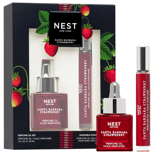 PREORDEN -Santa Barbara Strawberry Perfume Oil Duo Set | NEST - 2 A 4 SEMANAS EN LLEGAR