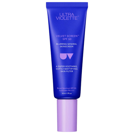 PREORDEN -Velvet Screen SPF 50 Mattifying Mineral Fragrance Free Facial Sunscreen |Ultra Violette - 2 A 4 SEMANAS EN LLEGAR