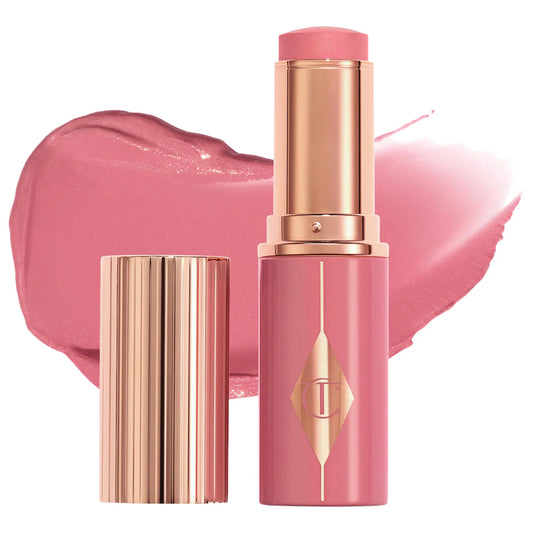 PREORDEN -Unreal Lip + Cheek Glow Blush Stick with Hyaluronic Acid | CHARLOTTE TILBURY - 2 A 4 SEMANAS EN LLEGAR