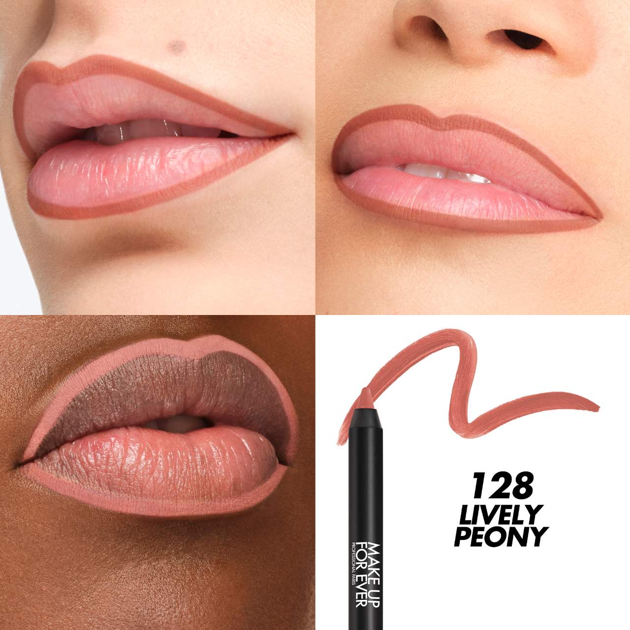 PREORDEN  -Artist Color Pencil Extreme Waterproof Lip Liner | MUFE - 2 A 4 SEMANAS EN LLEGAR