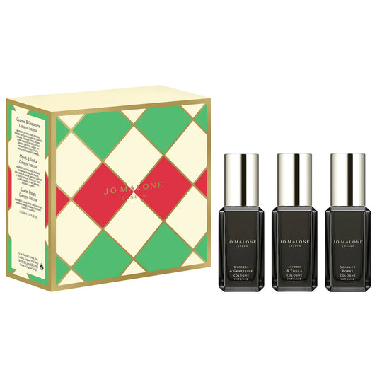 PREORDEN -Mini Cologne Intense Trio Holiday Gift Set | JO MALONE - 2 A 4 SEMANAS EN LLEGAR