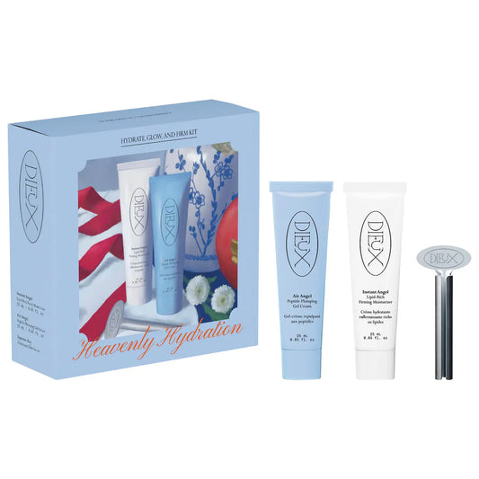 PREORDEN -Mini Heavenly Hydration Hydrate, Glow, and Firm Kit | DEUX - 2 A 4 SEMANAS EN LLEGAR