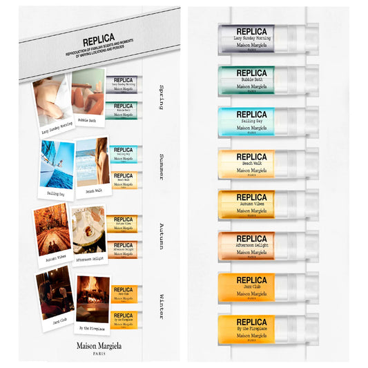 PREORDEN -'REPLICA' Memory Box Fragrance Sampler Set - 2 A 4 SEMANAS EN LLEGAR