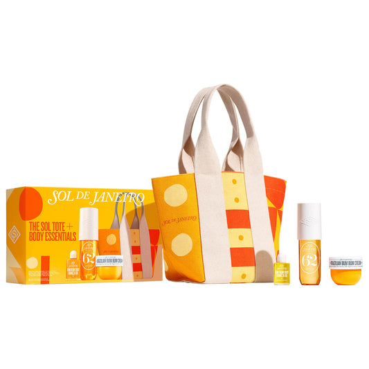 PREORDEN -Limited Edition Sol Tote + Body Essentials Set | SOL DE JANEIRO - 2 A 4 SEMANAS EN LLEGAR