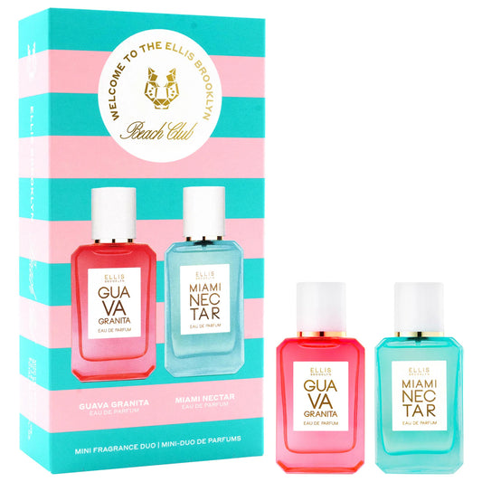 PREORDEN -BEACH CLUB Fragrance Mini Duo with Pink Pineapple and Guava Perfume Gift Set - 2 A 4 SEMANAS EN LLEGAR