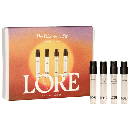 PREORDEN -Fragrance Discovery Set | LORE - 2 A 4 SEMANAS EN LLEGAR