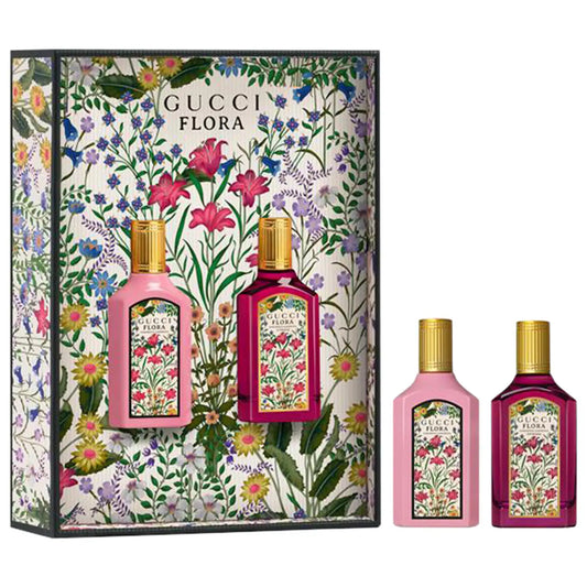 PREORDEN -Mini Duo Floral Gorgeous Gardenia Perfume Gift Set | GUCCI - 2 A 4 SEMANAS EN LLEGAR