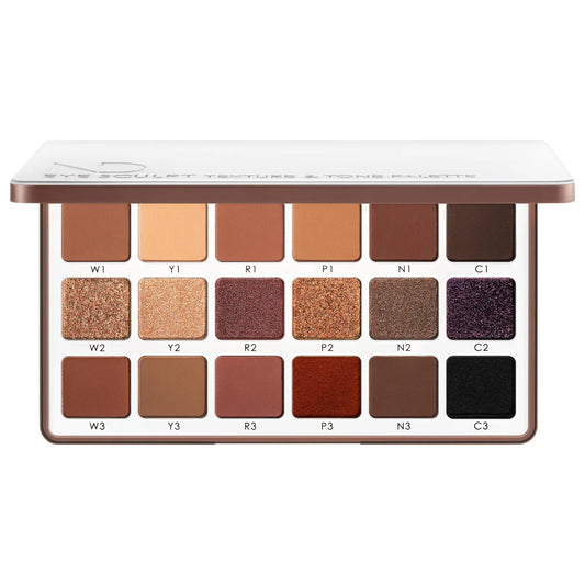 PREORDEN -Eye Sculpt Texture & Tone Eyeshadow Palette | NATASHA DENONA - 2 A 4 SEMANAS EN LLEGAR