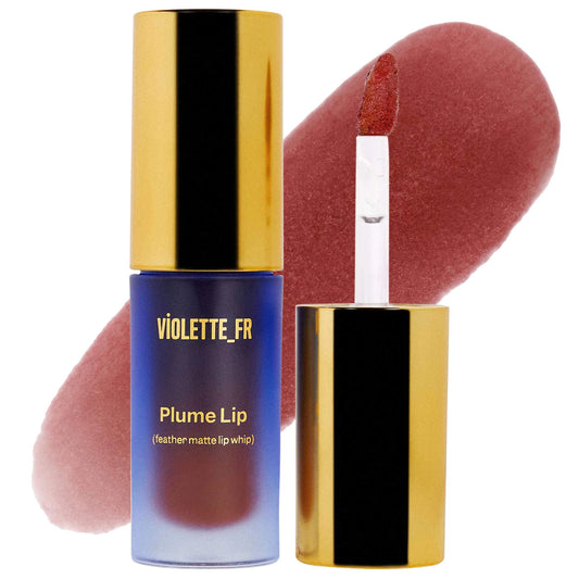 PREORDEN -PLUME LIP Moisturizing Feather Matte Lip Whip | VIOLETT_FR - 2 A 4 SEMANAS EN LLEGAR