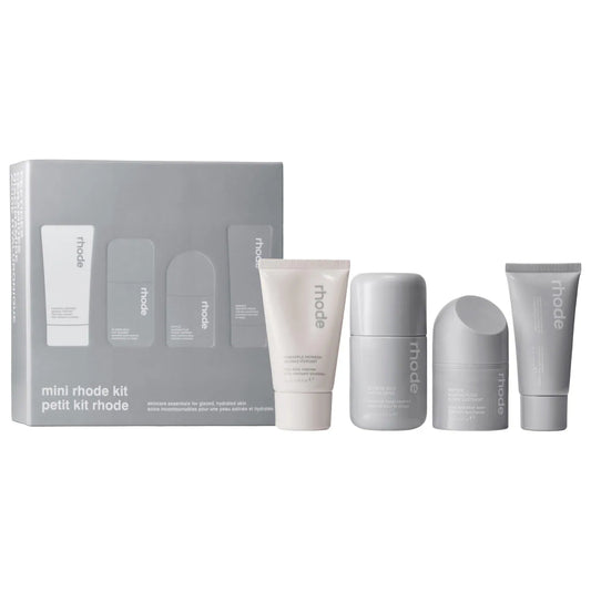 PREORDEN -Mini Rhode Kit Glazed Skincare Essentials | rhode - 2 A 4 SEMANAS EN LLEGAR