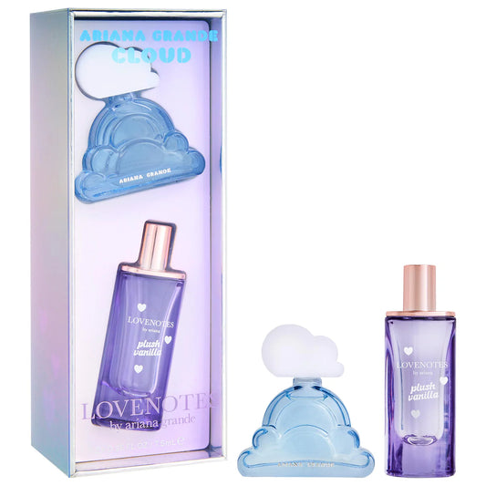 PREORDEN -Cloud & LOVENOTES Plush Vanilla Perfume Set | ARIANA GRANDE - 2 A 4 SEMANAS EN LLEGAR
