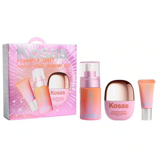 PREORDEN -Plump + Juicy Makeup Prep Skincare Set | KOSAS - 2 A 4 SEMANAS EN LLEGAR